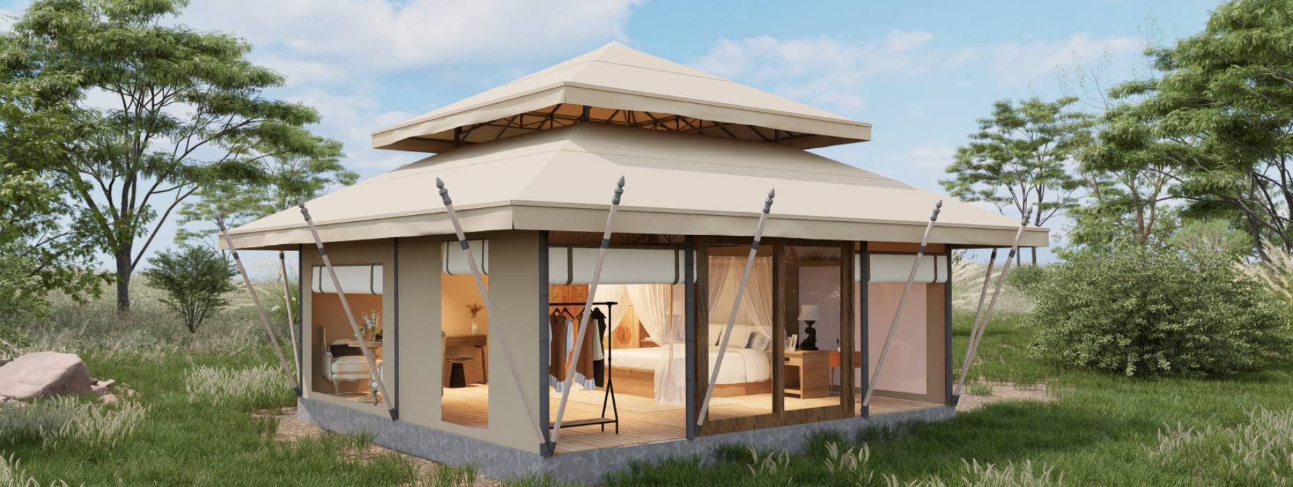 志丹县户外野奢帐篷